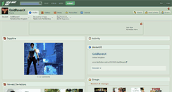 Desktop Screenshot of goldravenx.deviantart.com