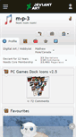 Mobile Screenshot of m-p-3.deviantart.com