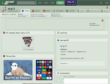 Tablet Screenshot of m-p-3.deviantart.com