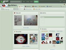 Tablet Screenshot of boo-shrine.deviantart.com