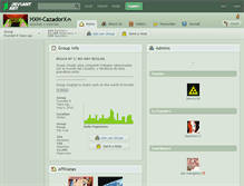 Tablet Screenshot of hxh-cazadorx.deviantart.com