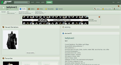 Desktop Screenshot of bellylover2.deviantart.com