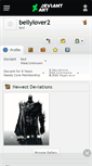 Mobile Screenshot of bellylover2.deviantart.com