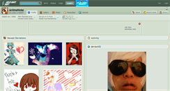 Desktop Screenshot of animenote.deviantart.com