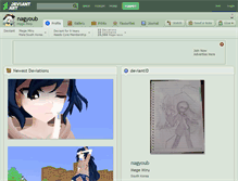 Tablet Screenshot of nagyoub.deviantart.com