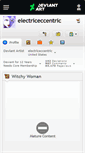 Mobile Screenshot of electriceccentric.deviantart.com