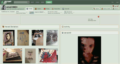 Desktop Screenshot of emochibeh.deviantart.com