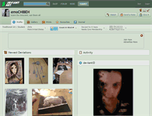 Tablet Screenshot of emochibeh.deviantart.com