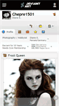 Mobile Screenshot of chepre1501.deviantart.com