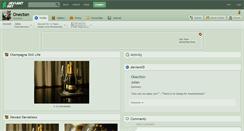 Desktop Screenshot of onecton.deviantart.com