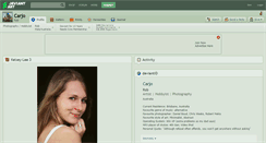 Desktop Screenshot of carjo.deviantart.com