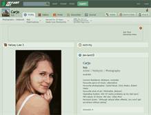 Tablet Screenshot of carjo.deviantart.com