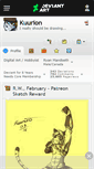 Mobile Screenshot of kuurion.deviantart.com