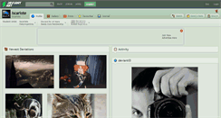 Desktop Screenshot of iscariote.deviantart.com