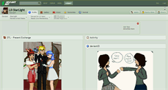 Desktop Screenshot of lil-starlight.deviantart.com