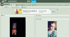 Desktop Screenshot of andreea10.deviantart.com