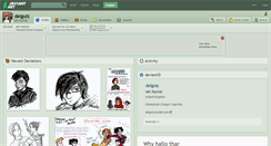 Desktop Screenshot of delguiz.deviantart.com