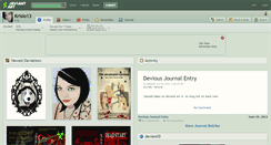 Desktop Screenshot of krislo13.deviantart.com