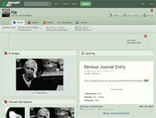 Tablet Screenshot of irja.deviantart.com