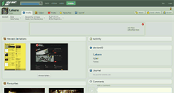 Desktop Screenshot of lekere.deviantart.com