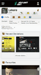 Mobile Screenshot of lekere.deviantart.com