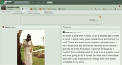 Desktop Screenshot of cleasterwood.deviantart.com
