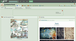 Desktop Screenshot of fromdarkerwoods.deviantart.com