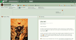 Desktop Screenshot of n-o-x-i-s18.deviantart.com