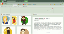 Desktop Screenshot of mwrnck.deviantart.com