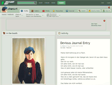 Tablet Screenshot of charu-ri.deviantart.com
