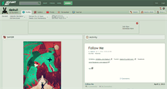 Desktop Screenshot of daskull.deviantart.com