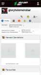 Mobile Screenshot of gloryholemensbar.deviantart.com