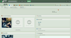 Desktop Screenshot of go-on.deviantart.com