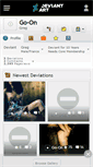 Mobile Screenshot of go-on.deviantart.com