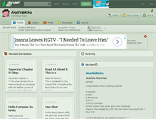 Tablet Screenshot of akashiamoka.deviantart.com