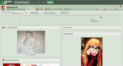 Desktop Screenshot of me-you-we.deviantart.com