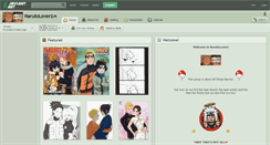 Desktop Screenshot of narutoloverz.deviantart.com