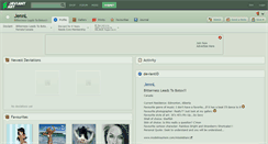 Desktop Screenshot of jennl.deviantart.com