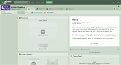 Desktop Screenshot of mystic-realm.deviantart.com
