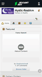Mobile Screenshot of mystic-realm.deviantart.com