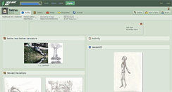 Desktop Screenshot of batres.deviantart.com