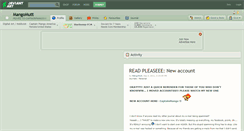 Desktop Screenshot of mangomutt.deviantart.com