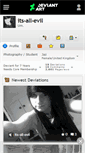 Mobile Screenshot of its-all-evil.deviantart.com