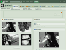 Tablet Screenshot of its-all-evil.deviantart.com