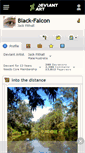 Mobile Screenshot of black-falcon.deviantart.com
