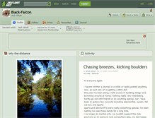 Tablet Screenshot of black-falcon.deviantart.com
