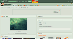 Desktop Screenshot of hideandsleep.deviantart.com