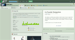 Desktop Screenshot of dibclub.deviantart.com