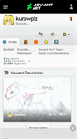 Mobile Screenshot of kurowplz.deviantart.com