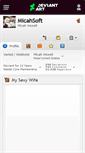 Mobile Screenshot of micahsoft.deviantart.com